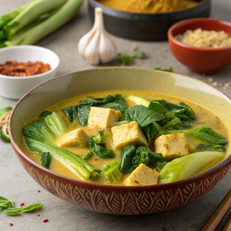 Bok Choy and Tofu Curry