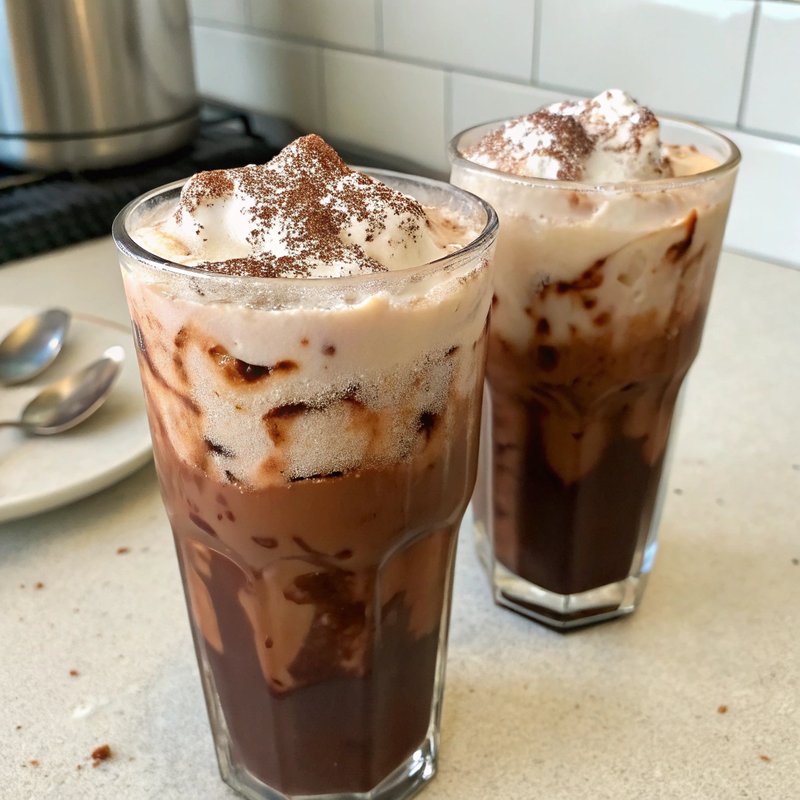 Chocolate Hazelnut Italian Soda