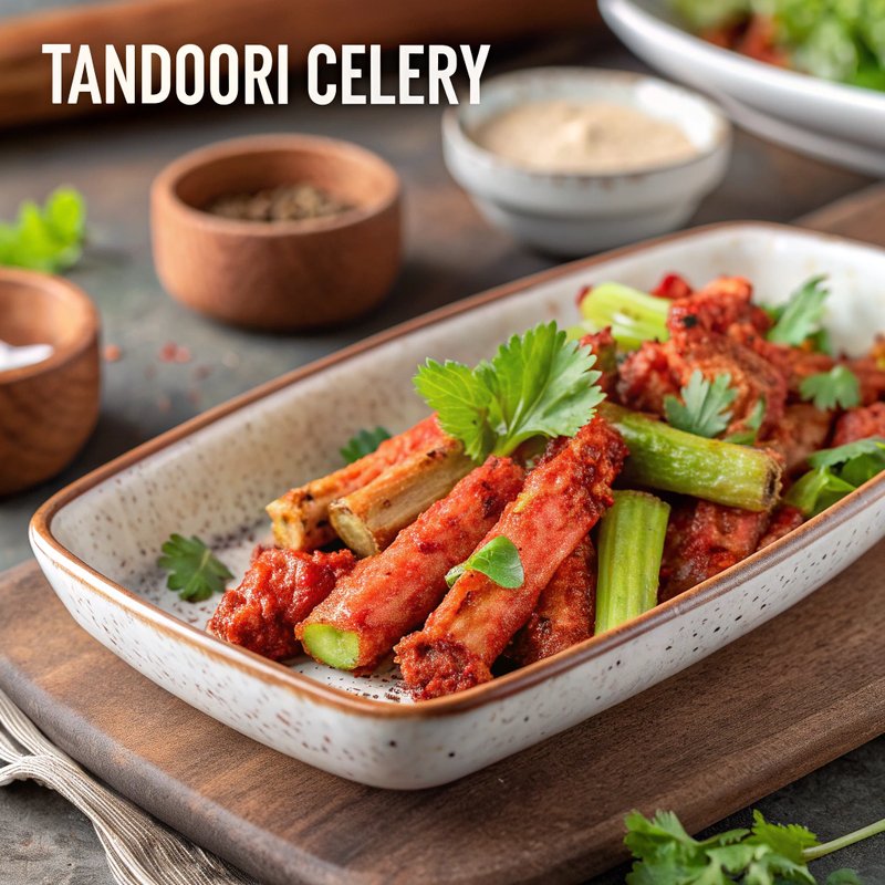 Tandoori Celery