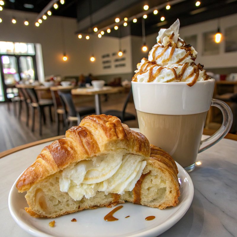 Croissant Latte