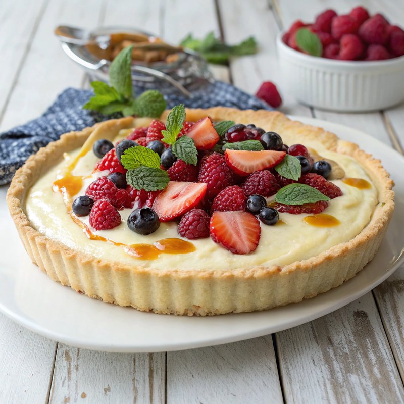 Ricotta Cheese and Berry Tart
