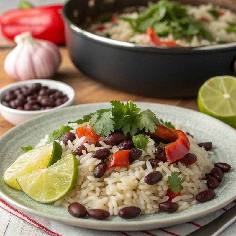 Arroz Con Frijoles