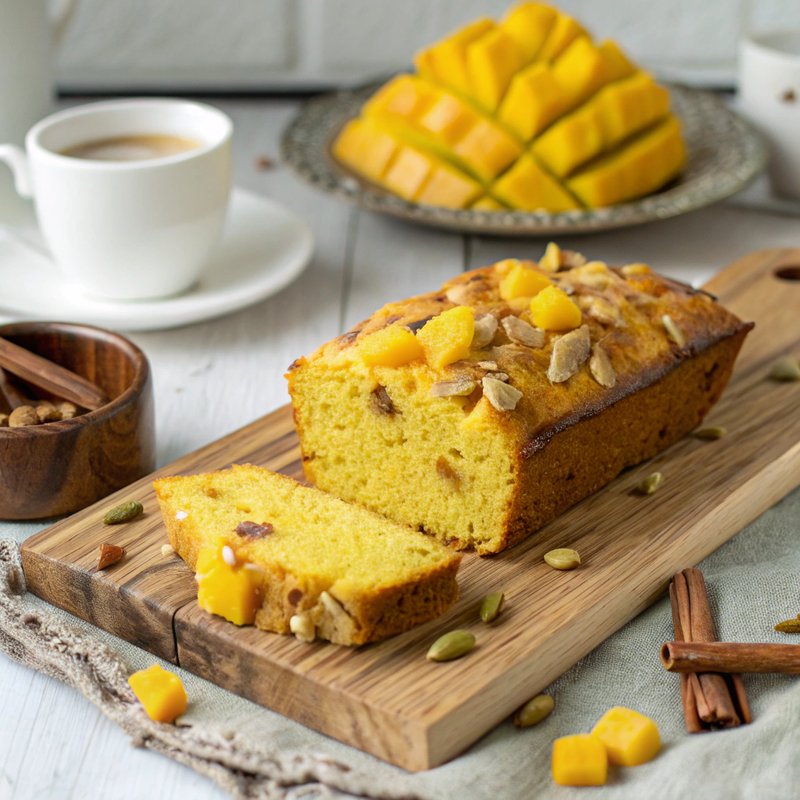 Moist Mango Bread