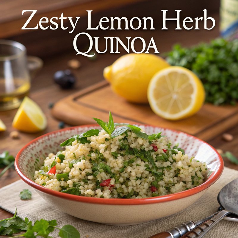 Zesty Lemon Herb Quinoa