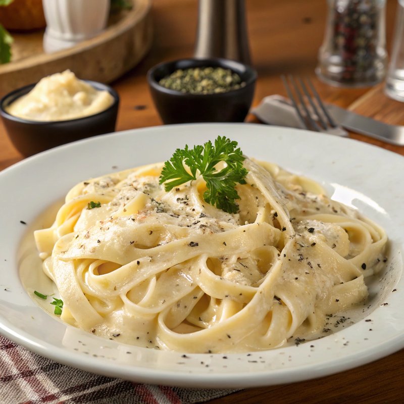 Classic Fettuccine Alfredo