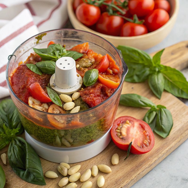Tomato and Basil Pesto