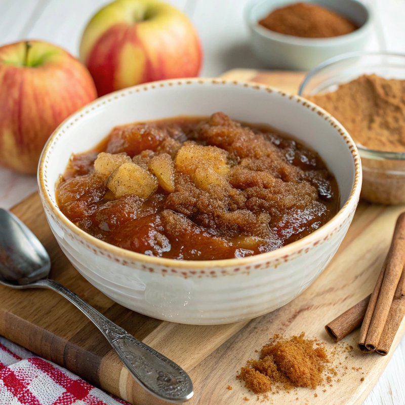 Cinnamon and Apple Sauce Marinade