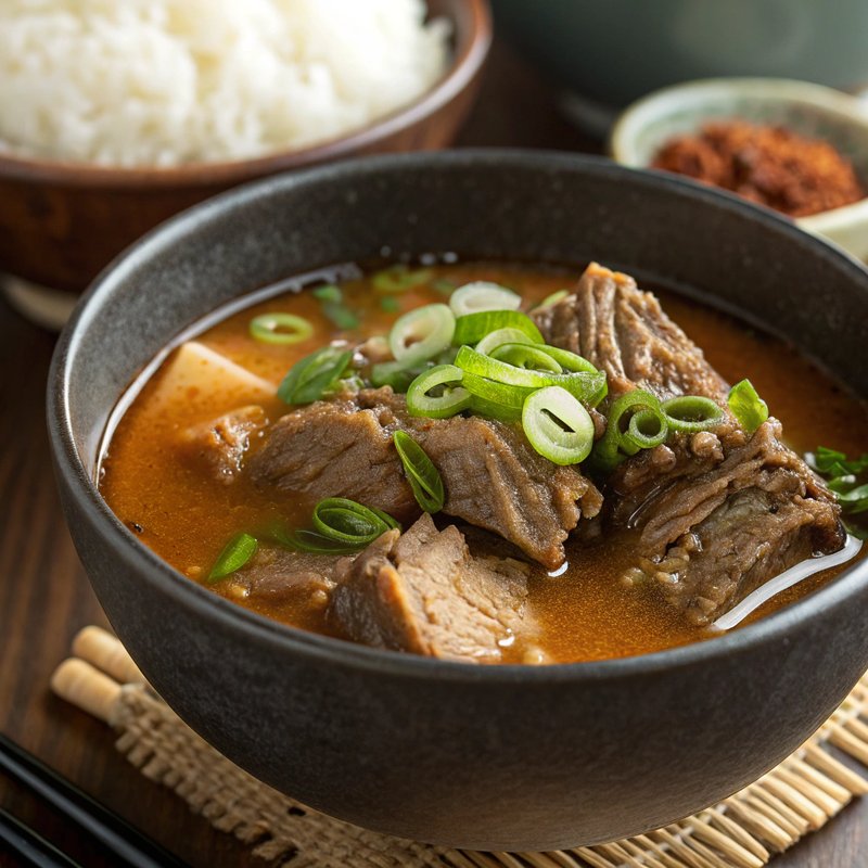 Galbitang (Korean Beef Short Rib Soup)