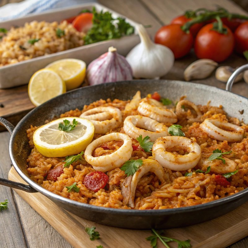 Arroz Con Calamares