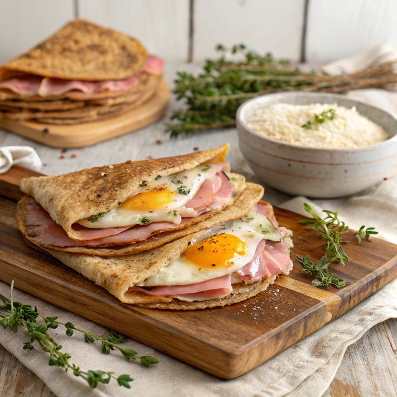 Authentic French Buckwheat Galettes