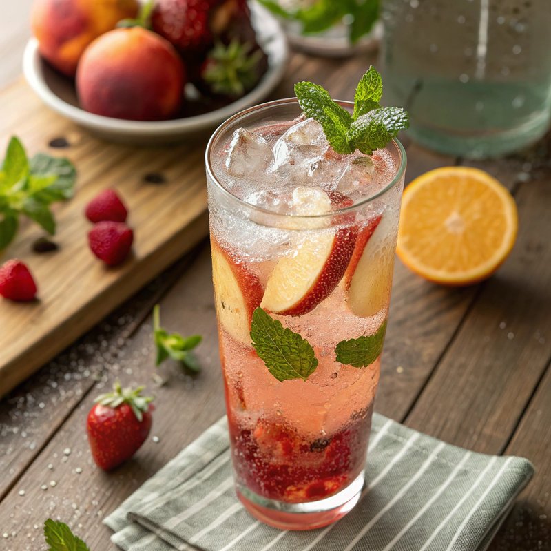 Seltzer with a Splash of Juice