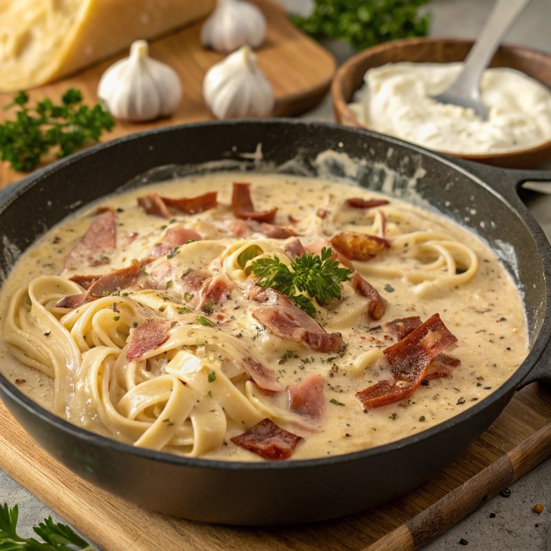 Creamy Prosciutto Sauce