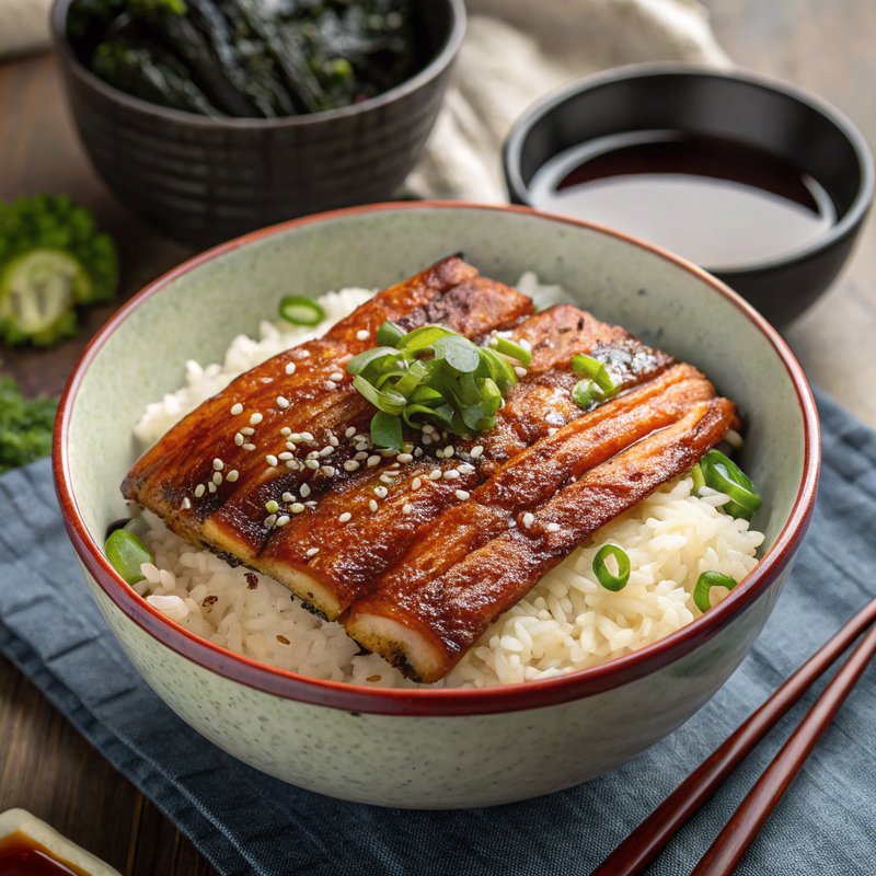 Unagi Don (Grilled Eel Rice Bowl)
