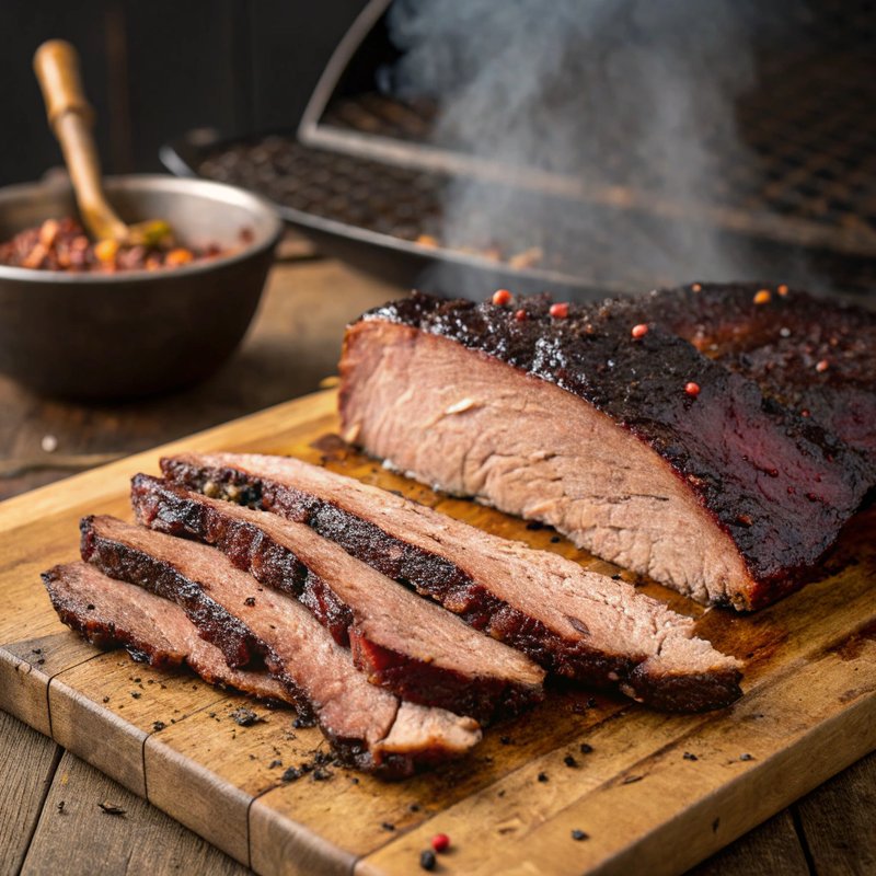 Authentic Smoky Beef Brisket