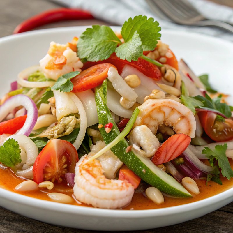 Yum Talay (Thai Seafood Salad)