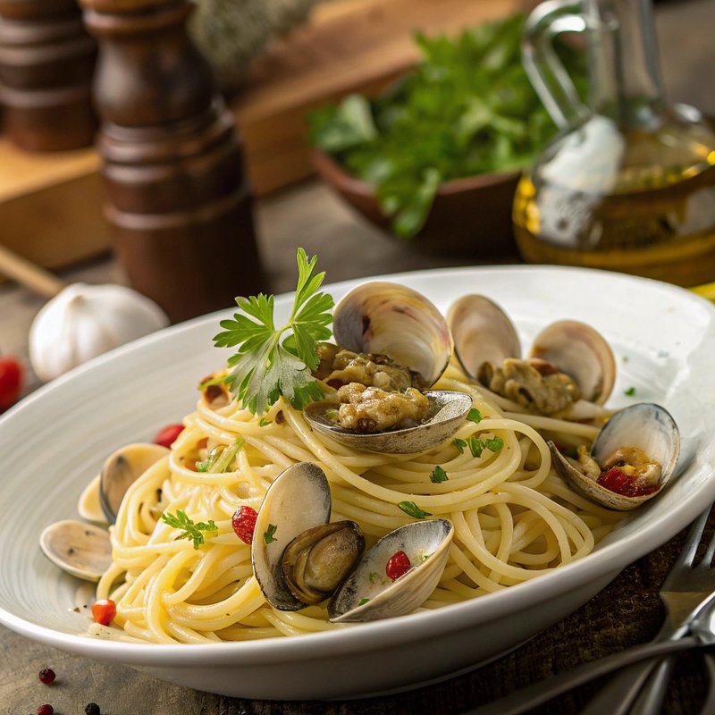 Spaghetti Con Le Vongole