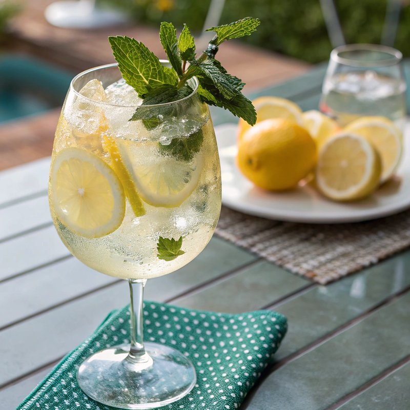 Limoncello Spritz - Refreshingly zesty and perfectly effervescent, the Limoncello Spritz is a delightful Mediterranean cocktail that embodies the vibrant flavors of Italy