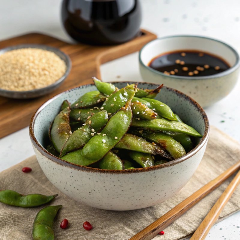 Soy Glazed Edamame