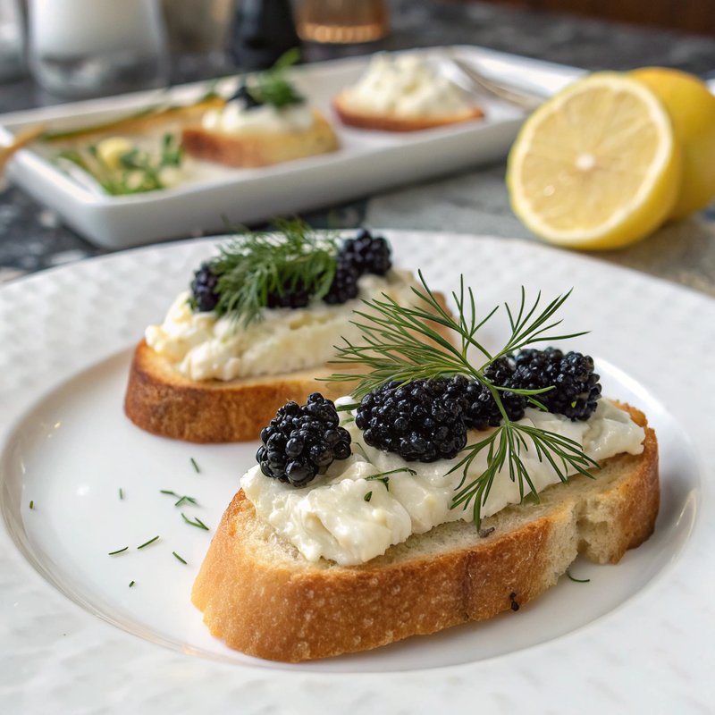 Elegant Caviar Toast
