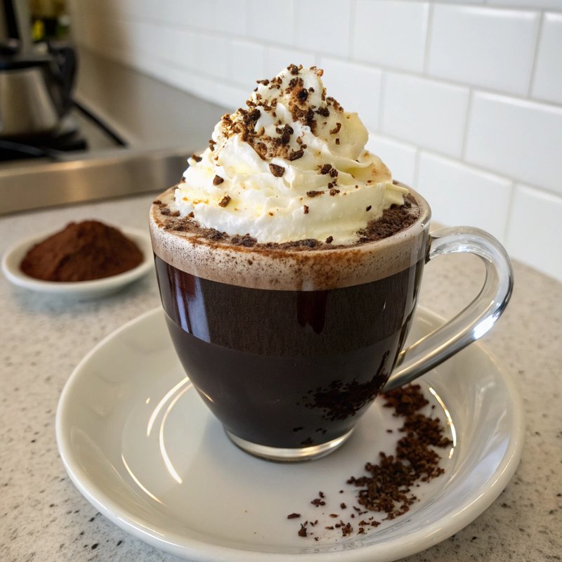 Decadent Black Velvet Coffee