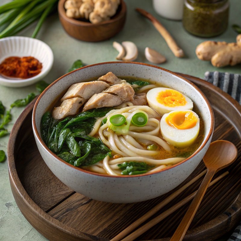 Udon with Chicken Broth