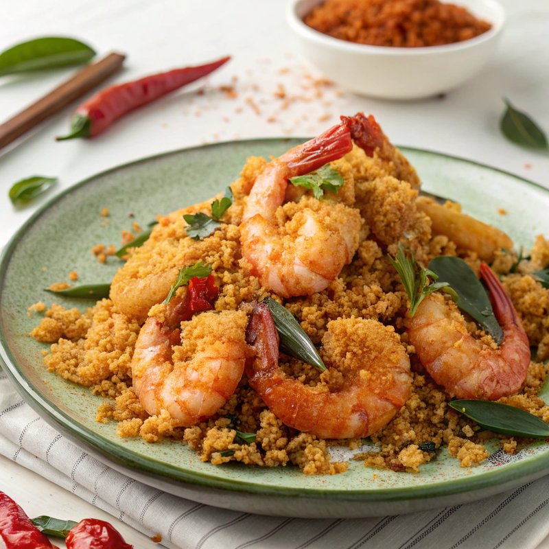 Crispy Cereal Prawns