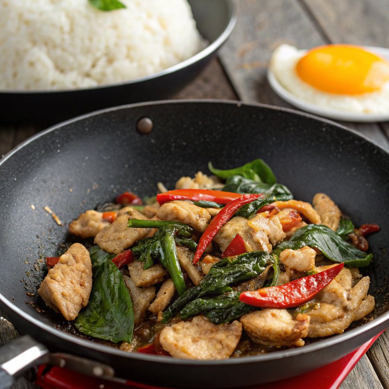 Chicken with Holy Basil