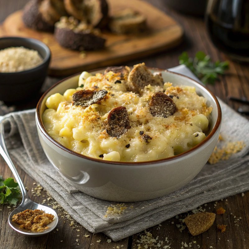 Luxurious Truffle Mac and Cheese