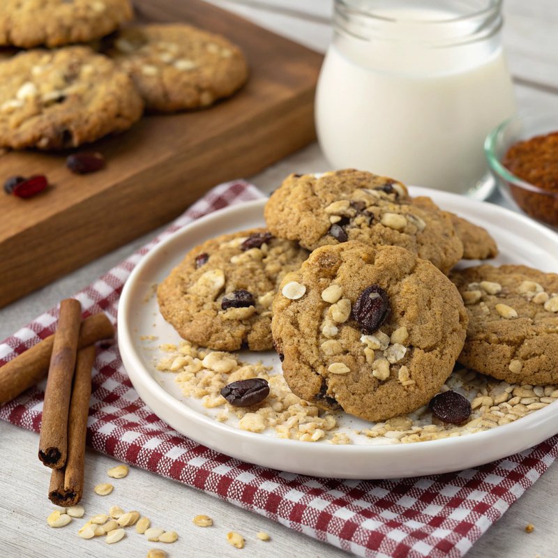 Classic Oatmeal Raisin Cookies