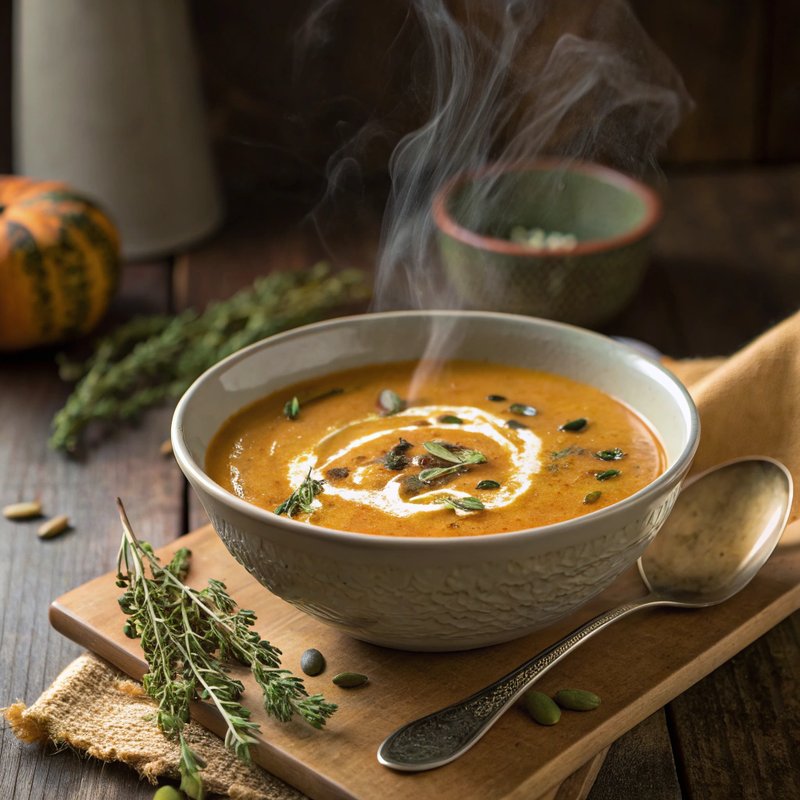 Soupe de Courge - Butternut Squash Soup
