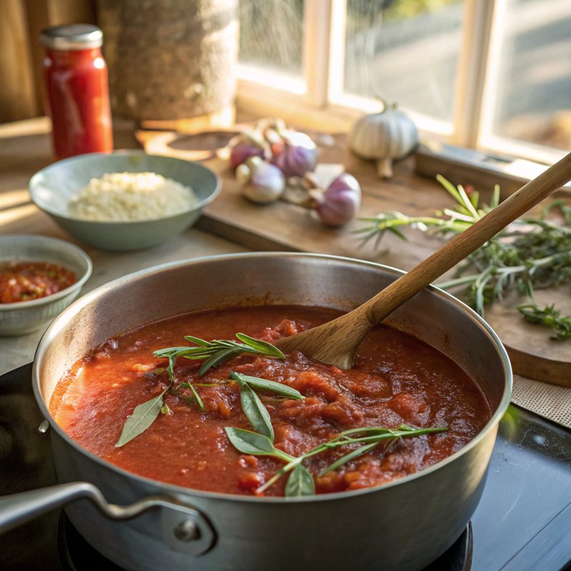 Traditional Tarragon Tomato Sauce