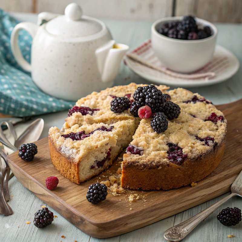Blackberry Crumb Cake