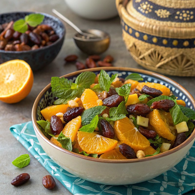 Egyptian Date and Orange Salad