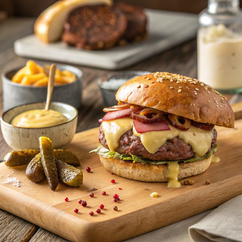 Pastrami Burger Deluxe