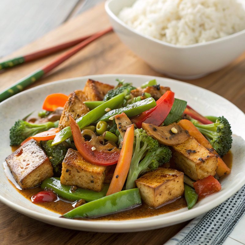 Pacific Rim Tofu Stir Fry
