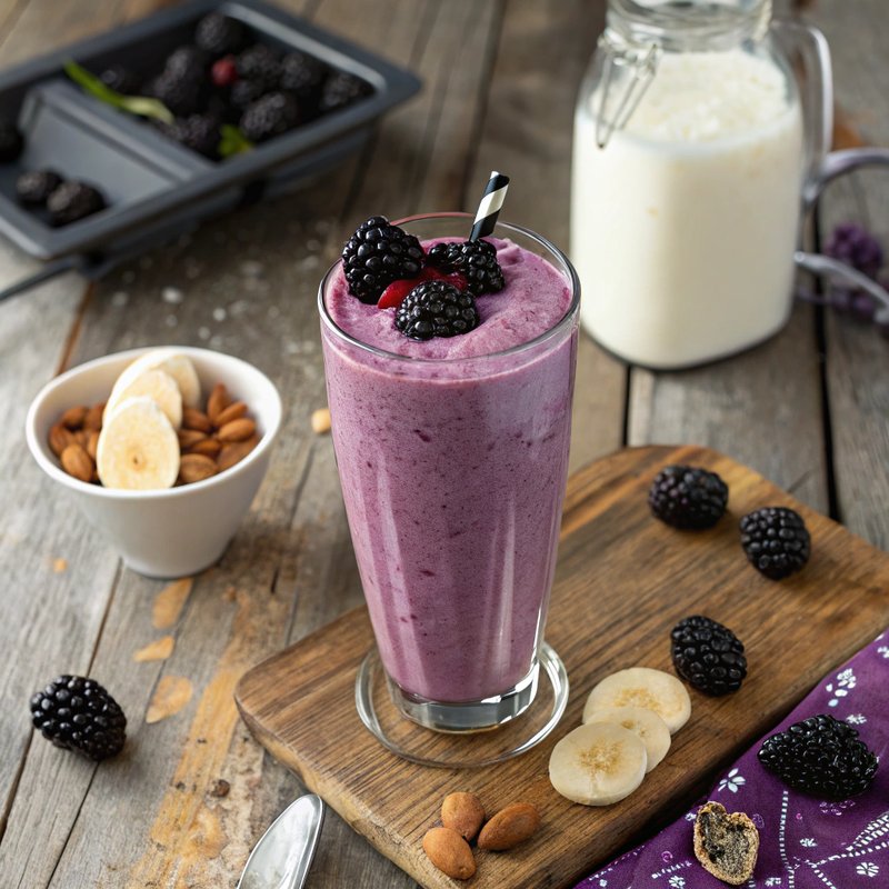 Bountiful Blackberry Bliss Smoothie