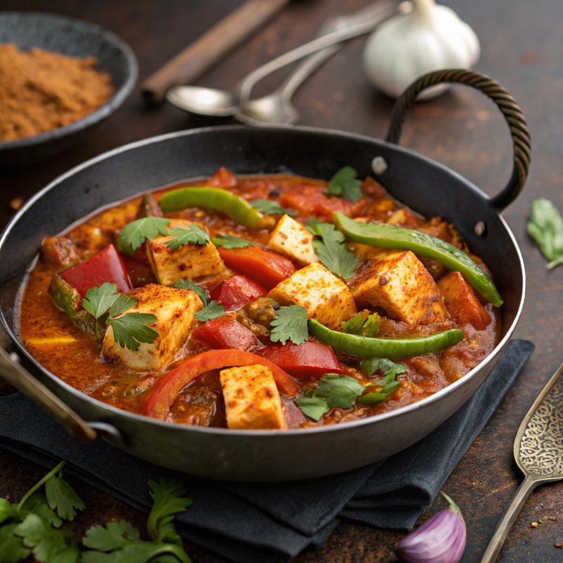 Authentic Kadai Paneer