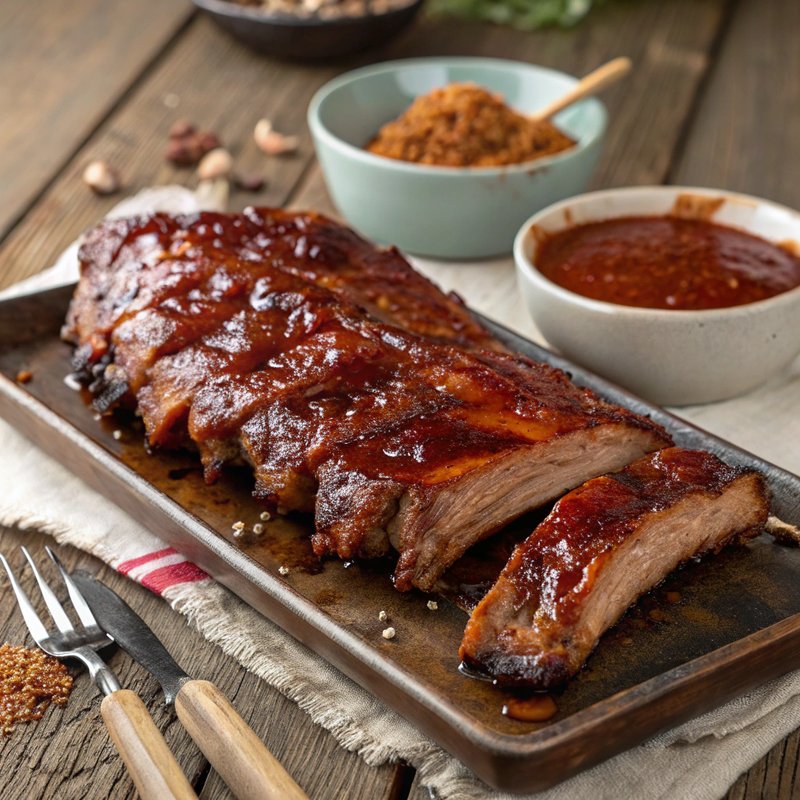 Succulent Roast Pork Ribs