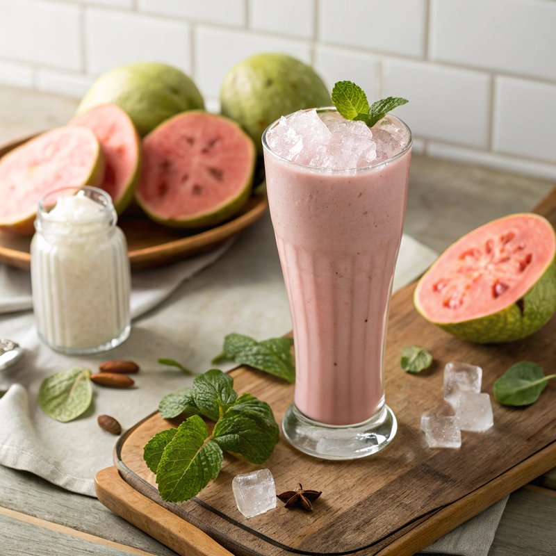 Refreshing Guava Lassi