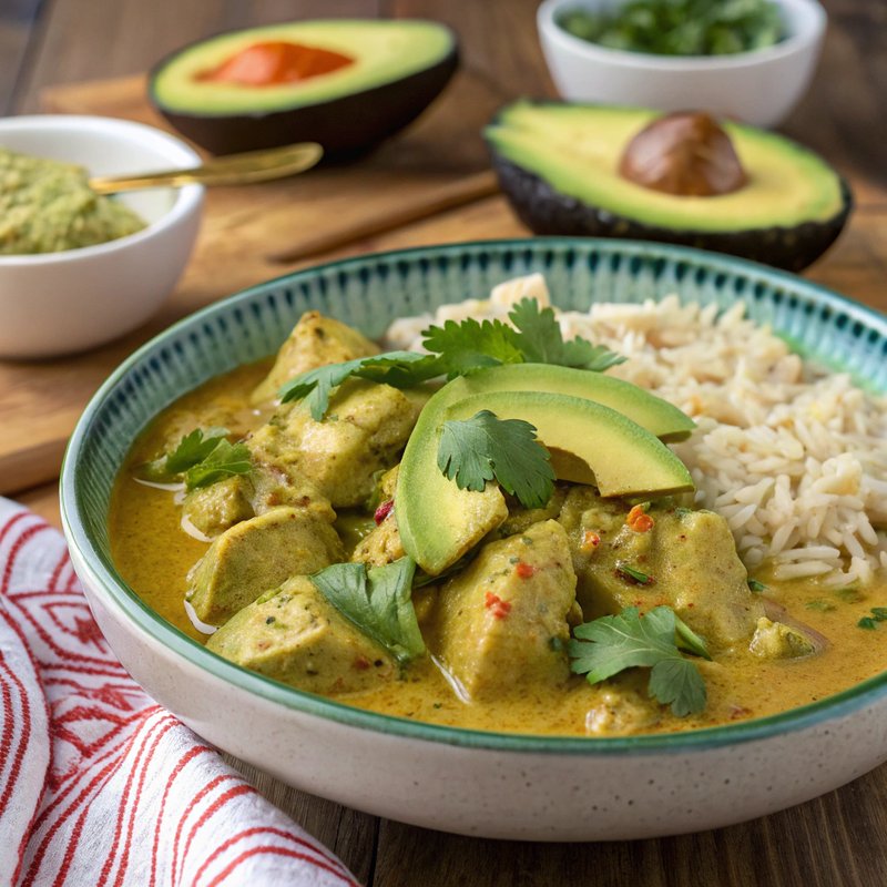 Avocado Chicken Curry