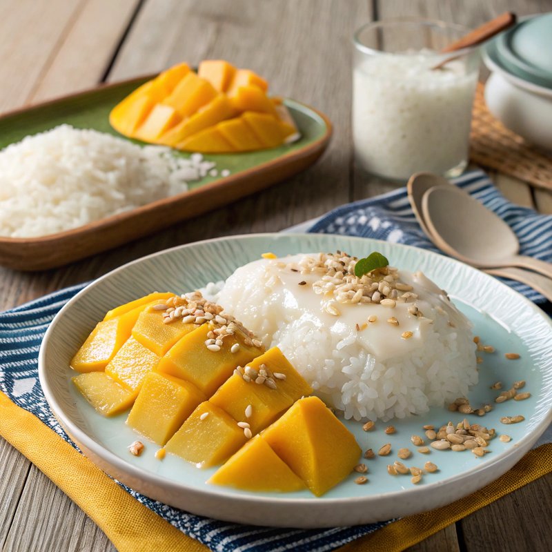 Khao Niew Mamuang (Thai Mango Sticky Rice)