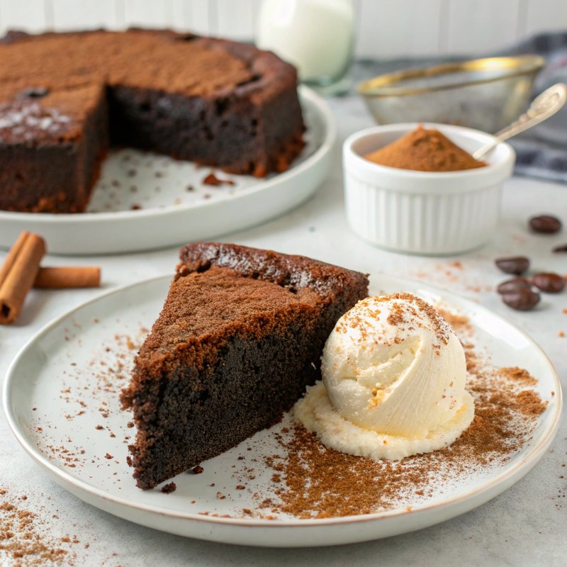 Moist Carob Cake