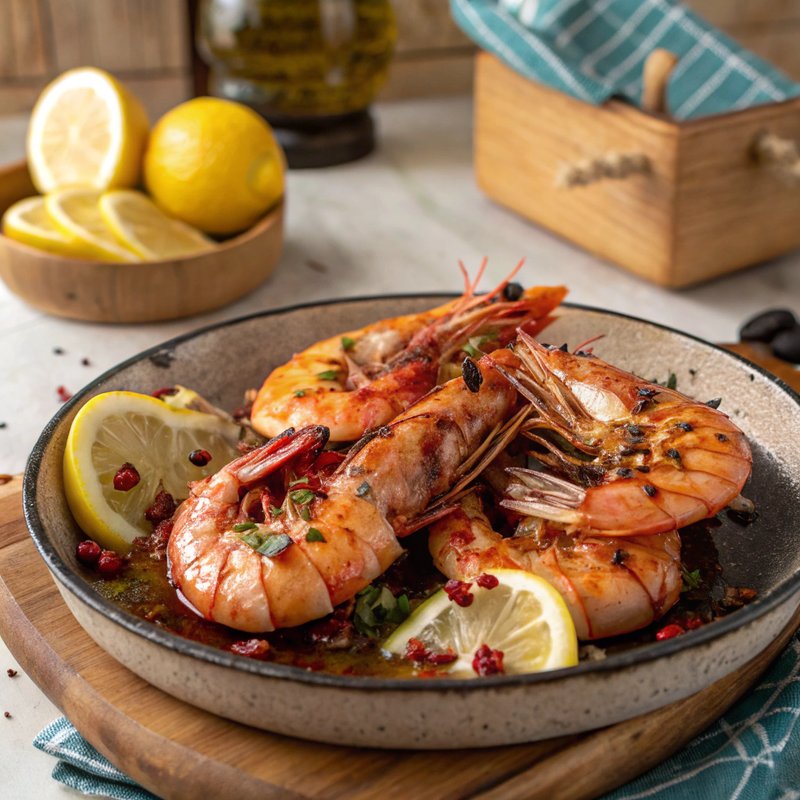 Gambas a La Plancha