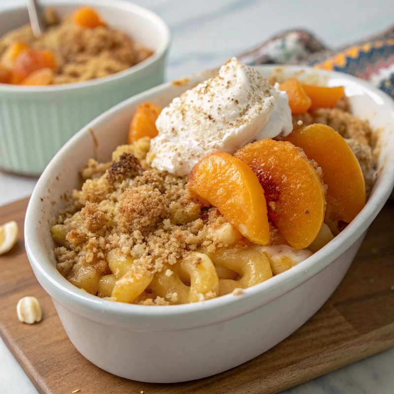 Apricot Crumble Macaroni