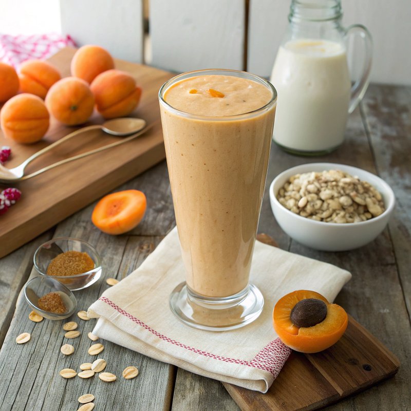 Velvety Apricot Crisp Smoothie