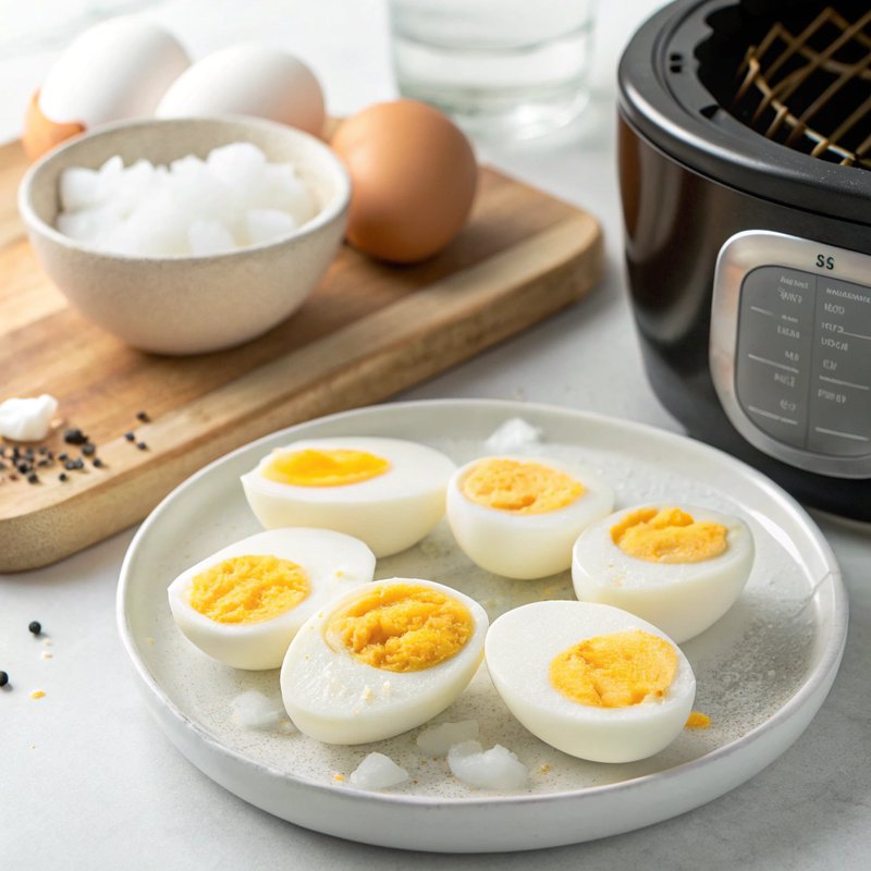 Perfect Air Fryer Hard Boiled Eggs