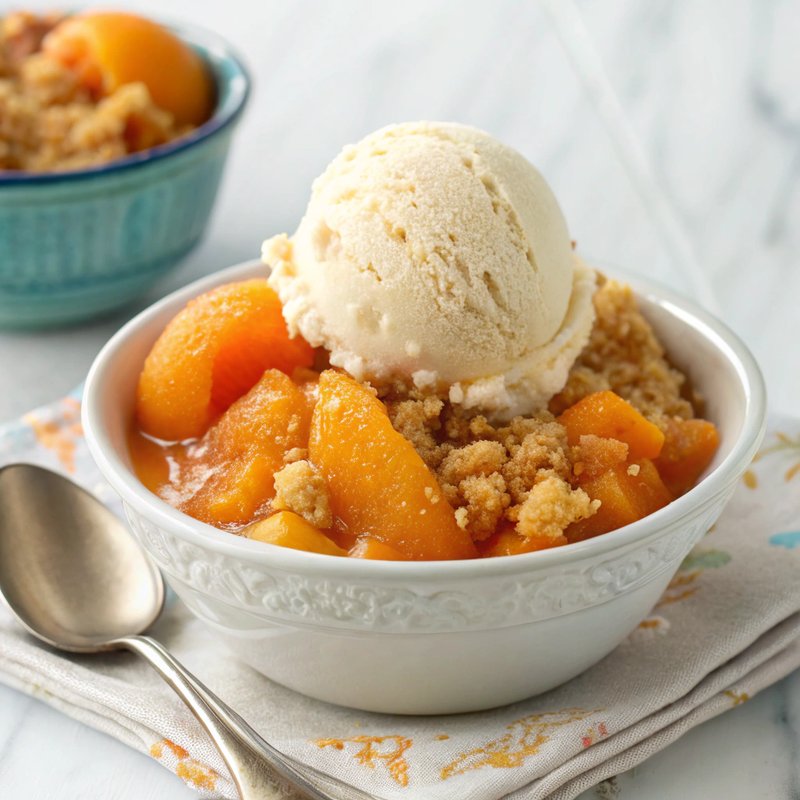 Apricot Crumble Sorbet