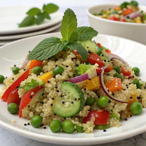 Vibrant Pea and Quinoa Salad