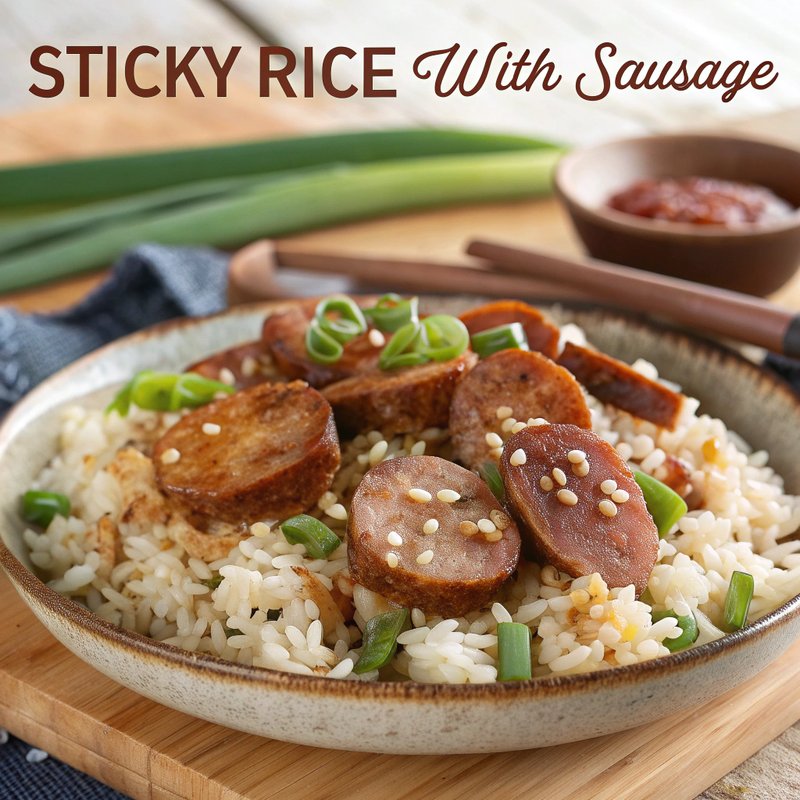 Sticky Rice with Sausage