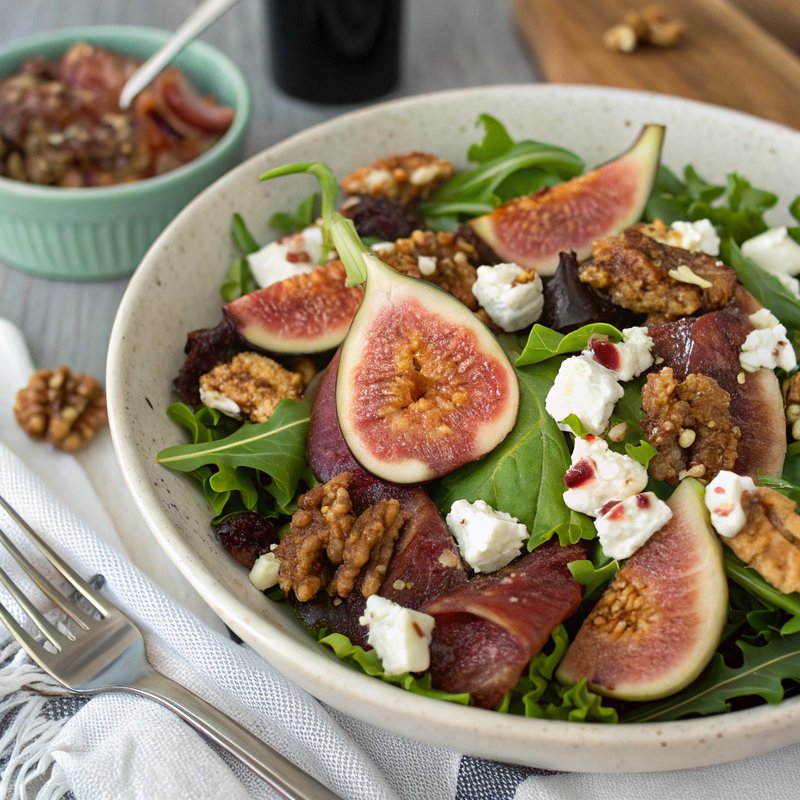 Fig and Bacon Salad